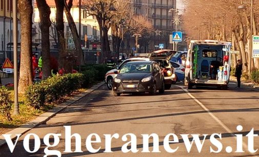 VOGHERA 29/12/2018: Investimento di pedone in via Gramsci