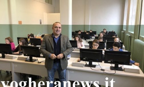 VOGHERA 03/12/2018: Un nuovo laboratorio di informatica per la scuola Media Pascoli
