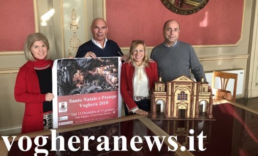 VOGHERA 11/12/2018: Alla Sala Pagano il Comune allestisce il Presepe. “Sarà un Presepe benefico dedicato al Sociale”. Torna anche la raccolta di giocattoli (e libri) per i bambini poveri