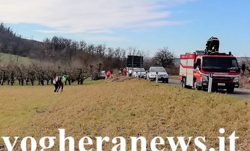 VAL DI NIZZA 05/01/2019: Auto fuori strada. Il 118 soccorre due uomini con l’elicottero