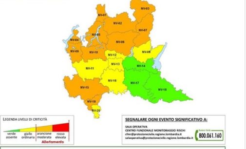 PAVIA VOGHERA 31/01/2019: Meteo. Per domani: allerta “Neve” ma anche rischio “Gelicidio” (su colline dell’Oltrepò Pavese e pianura limitrofa)