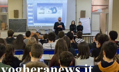 VOGHERA 25/01/2019: Oggi al Grattoni. Lezione di lotta a bullismo e cyberbullismo… con la Polizia