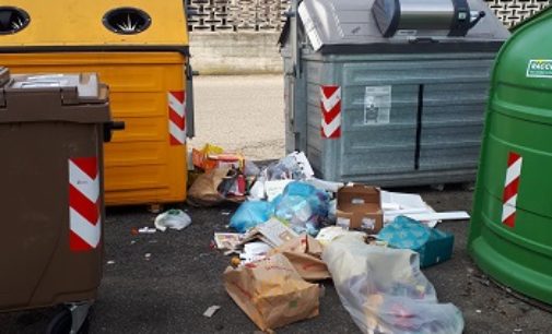 VOGHERA 15/01/2019: Raccolta differenziata. Ancora rifiuti a terra. La lettera di protesta di alcuni residenti