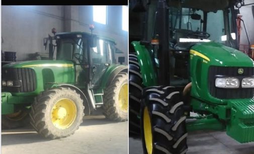 PAVIA VOGHERA VIGEVANO 24/01/2019: Rubati 2 trattori John Deere. L’appello del proprietario