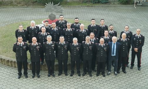 VOGHERA 14/02/2019: Il Generale Antonio de Vita in visita alla Compagnia Carabinieri di Voghera