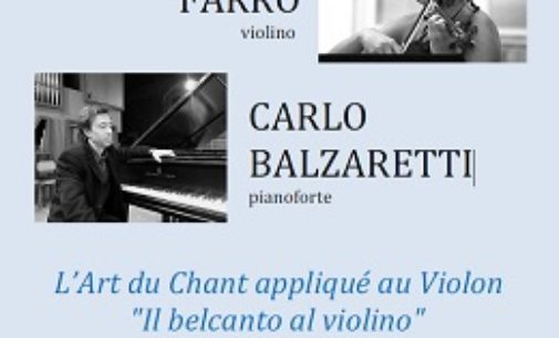 VOGHERA 22/02/2019: Concerto per violino e piano. Gli Amici del Teatro Sociale: “In vista della riapertura i cittadini devono abituarsi a pagare un biglietto”