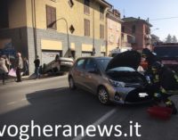 PONTE NIZZA 18/02/2019: Incidenti a raffica sulla strade della provincia. Ribaltamento sulla provinciale per il Penice. Ieri sera anche un morto nel pavese