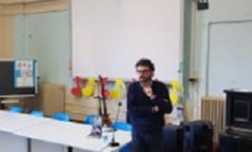 VOGHERA 12/03/2019: Scuola. Con Polidoro concluso alla Dante il ciclo di “Incontri con l’autore”