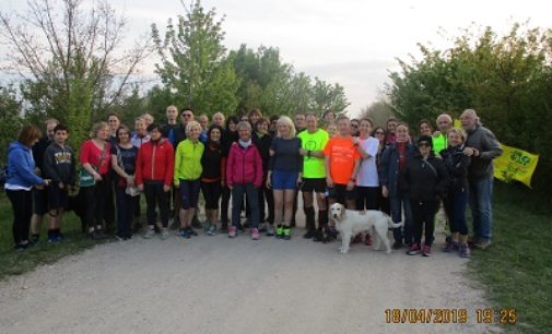 VOGHERA 19/04/2019: In 60 alla Moon light run alle Folaghe. Doppietta della Pavese a Pavia