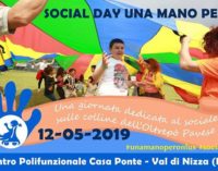 VAL DI NIZZA 07/05/2019: Disabilità. Domenica il Social Day dell’associazione “Una Mano per”. La cittadinanza è invitata
