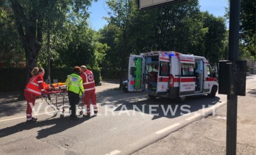 VOGHERA 16/06/2019: Travolta mentre attraversa la strada. In ospedale 83enne