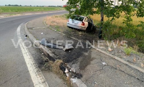 RIVANAZZANO 8/06/2019: 4 ragazzi di ritorno dalla movida escono di strada sulla Sp461