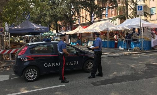 VOGHERA 31/08/2019: Furto alla “Festa Greca”. I carabinieri trovano e inseguono il ladro per le vie del centro. Arrestato un 30enne