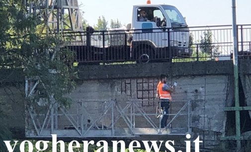 VOGHERA 13/09/2019: Prove strutturali sul Ponte Rosso. Termineranno nel pomeriggio. Ecco in cosa consistono