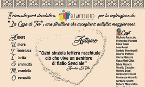 VOGHERA 29/11/2019: Domenica all’Arlecchino lo spettacolo benefico per gli autistici dell’associazione Gli Amici di Teo