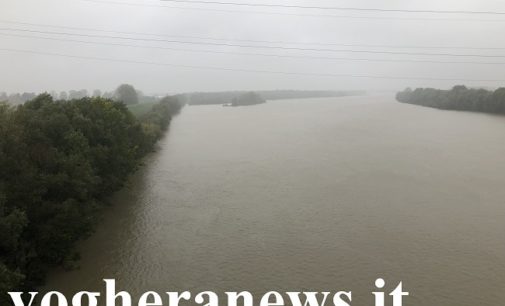 PAVIA 24/10/2019: Cresce il fiume Po. Monitoraggio continuo da parte dell’Agenzia Interregionale fiume Po (Aipo)