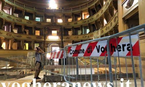 VOGHERA 01/10/2019: Teatro Sociale. 300 cittadini alla visita del cantiere per il recupero (VIDEO)