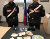 VOGHERA 21/11/2019: Spaccio di stupefacenti. Nella notte i carabinieri arrestano un uomo e ne denunciano un altro