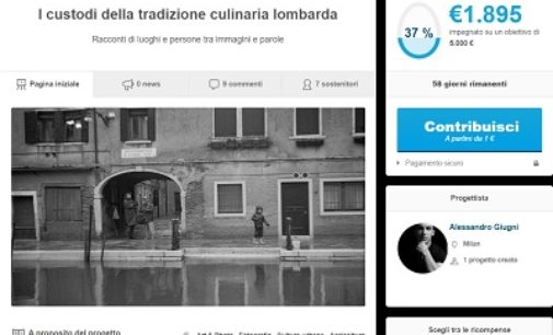 PAVIA VOGHERA MILANO 09/01/2020: Fotografia e tradizioni culinarie lombarde. Giovane lancia appello per un Crowdfunding