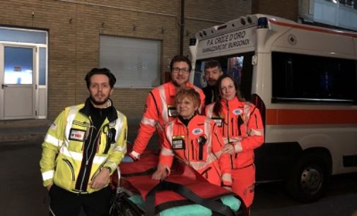 SANNAZZARO 05/02/2020: Il ”lieto evento” in Ambulanza. Paura stanotte per una coppia ma tutto è andato bene