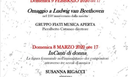 VOGHERA 04/02/2020: Da domenica i Pomeriggi musicali al Museo. Si parte con il concerto per Beethoven