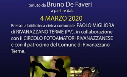 RIVANAZZANO 13/02/2020: Circolo Fotoamatori. Mostra Arturo Bruno alla Stazione. In Biblioteca il corso base di fotografia