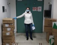 VOGHERA 21/03/2020: Coronavirus. Consegnato in Ospedale il primo materiale sanitario comprato con l’iniziativa di Rebecca Re. La raccolta continua