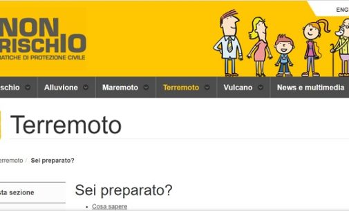 PAVIA VOGHERA 16/04/2020: In caso di Terremoto. Ecco cosa fare. Il decalogo del progetto “Io non rischio”