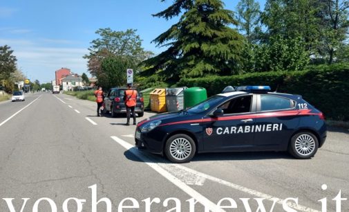 VOGHERA 04/05/2020: Nuovi controlli dei carabinieri per evitare spostamenti illegittimi secondo le nuove disposizioni anti Covid19