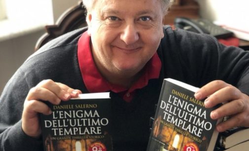 VOGHERA VARZI 25/06/2020: Salerno presenta il nuovo thriller sui Templari ma pensa già al prossimo