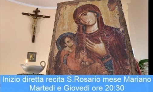 VOGHERA 06/05/2020: Dalla Chiesa vogherese anche due momenti di preghiera la settimana in diretta web