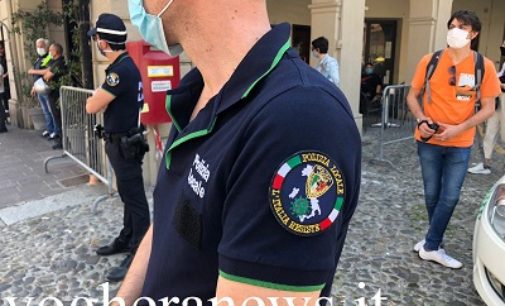 VOGHERA 25/05/2020: Colletta della Polizia locale nazionale a favore della Protezione Civile. Voghera c’è