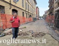 VOGHERA 24/06/2020: Cantiere in via Emilia. L’assessore. Opere più veloci e in piena sicurezza