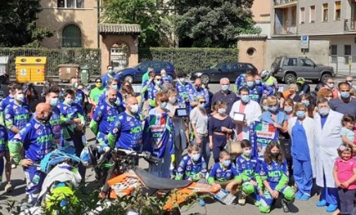 VOGHERA 17/06/2020: Il grazie dei centauri della Valle Staffora all’ospedale