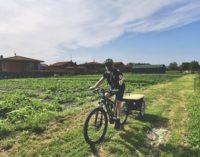 VOGHERA 01/06/2020: Sulla Ciclovia dei Malaspina per consegnare in bici i prodotti degli Orti Sociali