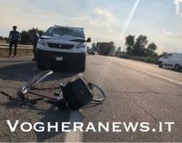 CASTEGGIO 15/07/2020: Tragedia sulla tangenziale. Ciclista muore travolto da un furgone (FOTO VIDEO)oe