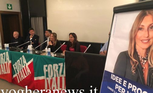 VOGHERA 03/08/2020: Giovani Lavoro Sicurezza Sciale. La candidata sindaco Garlaschelli si è presenta al popolo di Forza Italia