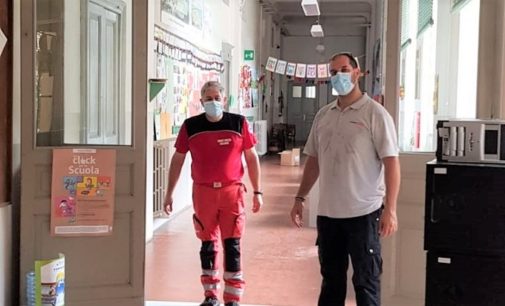 VOGHERA 19/08/2020: Scuola. Genitori e Cri si mobilitano per le primarie del Pertini