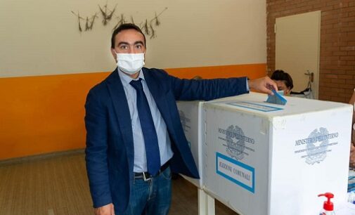 VOGHERA 26/09/2020: Elezioni. Ballottaggio. L’appello di Affronti contro “populisti ed estremisti” a palazzo Gounela