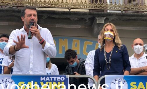 VOGHERA 24/09/2020: Elezioni. Per il ballottaggio il Centrodestra riporta in città Salvini