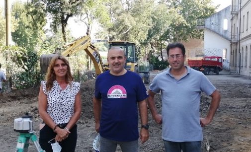 VOGHERA 10/09/2020: Scuola. Un’area sportiva tutta nuova realizzata in 5 giorni. Record alla Pascoli