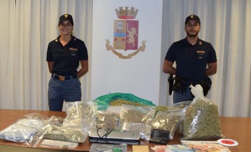 PAVIA 23/09/2020: 4 chili di marijuana in casa. Arrestato gestore di negozio di cannabis light