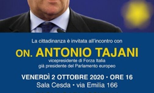 VOGHERA 02/10/2020: Elezioni Ballottaggio. Garlaschelli chiude la campagna con Tajani di FI