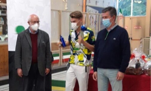 VOGHERA 15/11/2020: Scuola. Sport. L’alunno Davide Coscia conquista la medaglia d’argento ai campionati nazionali juniores di bocce