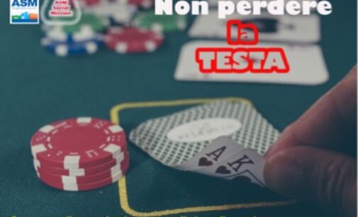 VOGHERA 11/11/2020: Asm lancia una campagna sociale contro il gioco d’azzardo