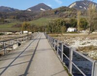 BAGNARIA 13/11/2020: Ponte sul torrente Staffora per Casa Galeotti. Via ai lavori per salvarlo