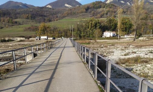 BAGNARIA 13/11/2020: Ponte sul torrente Staffora per Casa Galeotti. Via ai lavori per salvarlo