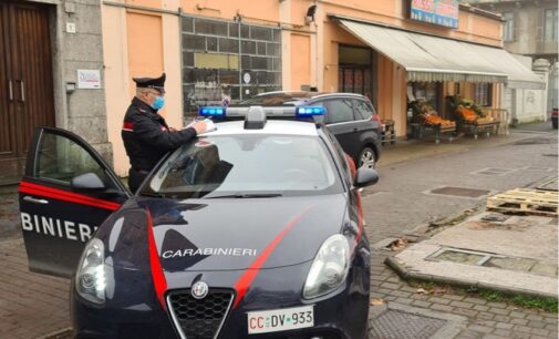 VOGHERA 06/02/2021: Tenta il furto dal fruttivendolo. Preso e denunciato dai Carabinieri un 30enne