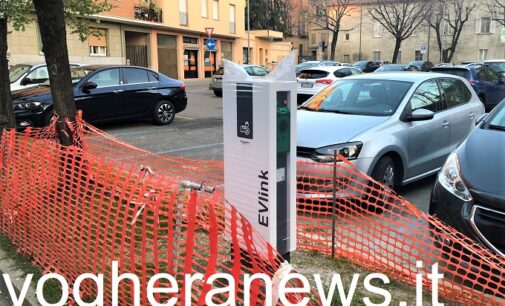 VOGHERA 26/03/2021: Auto elettriche. Ecco dove potranno sorgere tutte le colonnine di ricarica cittadine