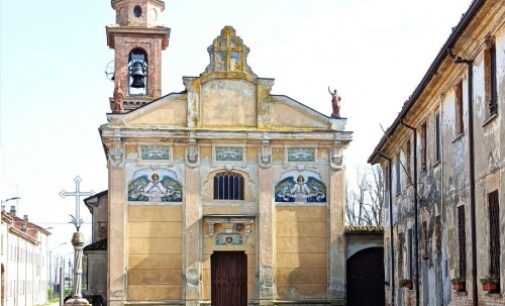 VOGHERA 23/06/2021: Restauri alla chiesetta di frazione Campoferro. Domenica festa benefica per la raccolta fondi